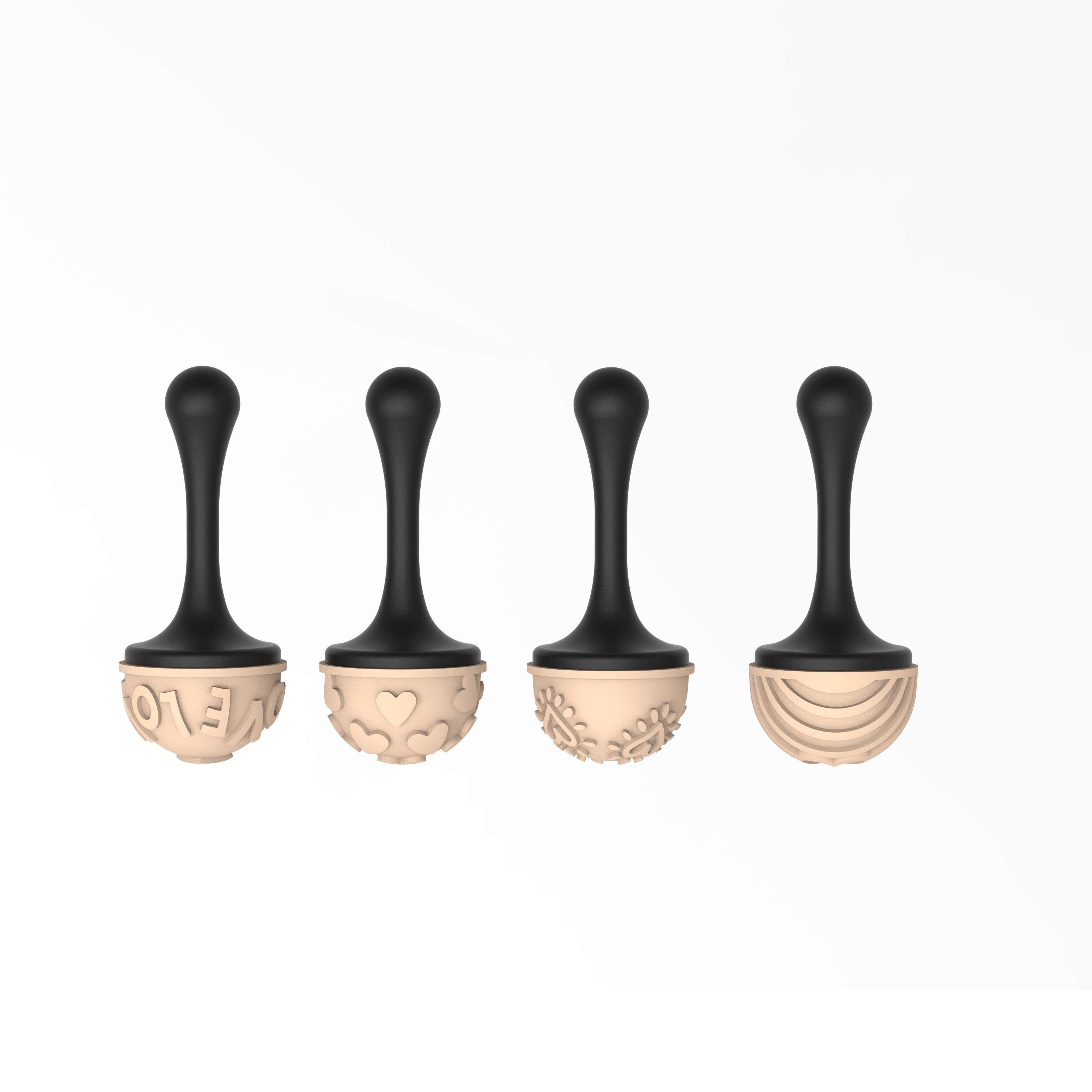 Kit Silikomart Semisfera 01 & Choco Stamp C