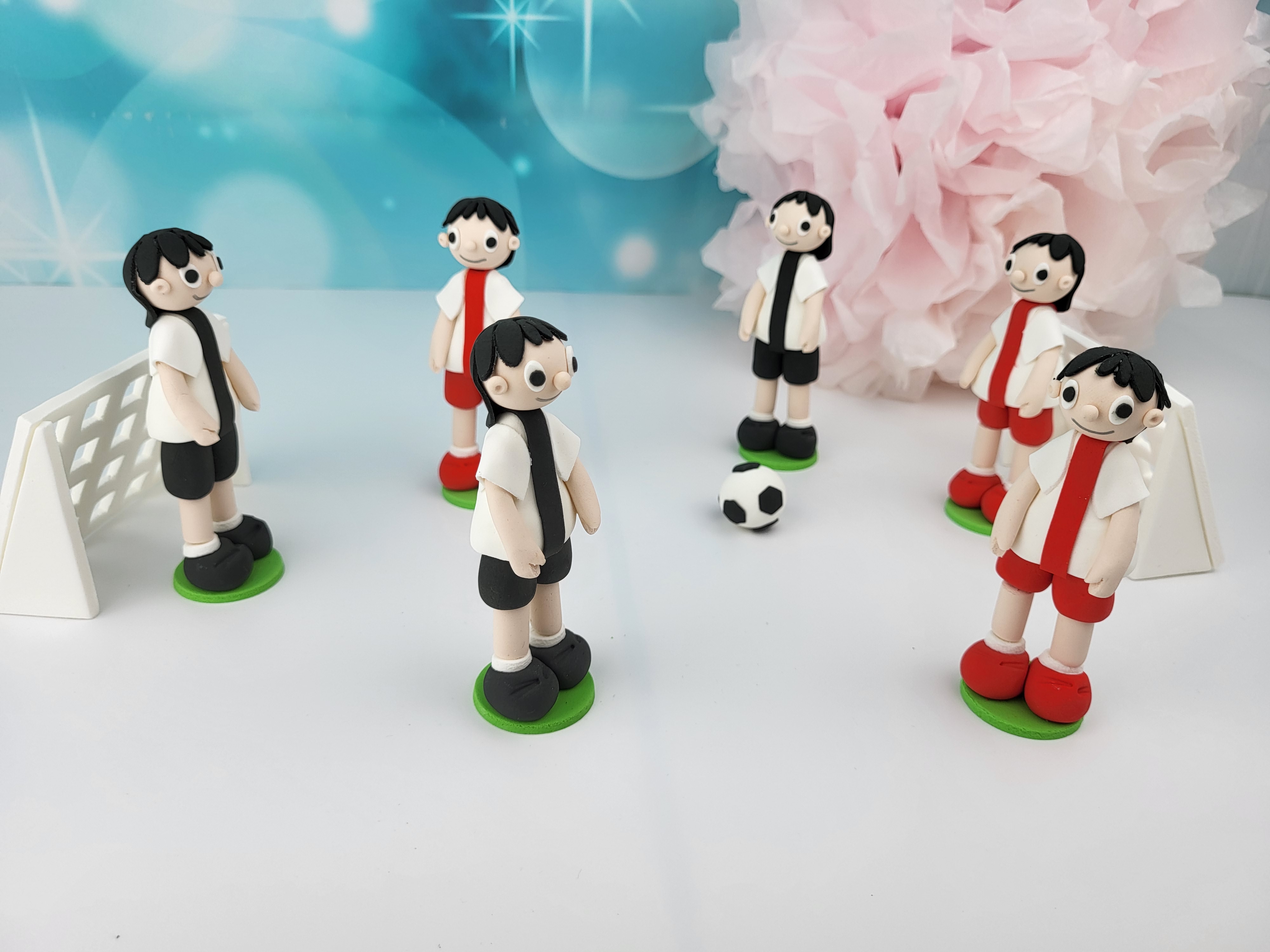 Fußball Tortendeko Set 