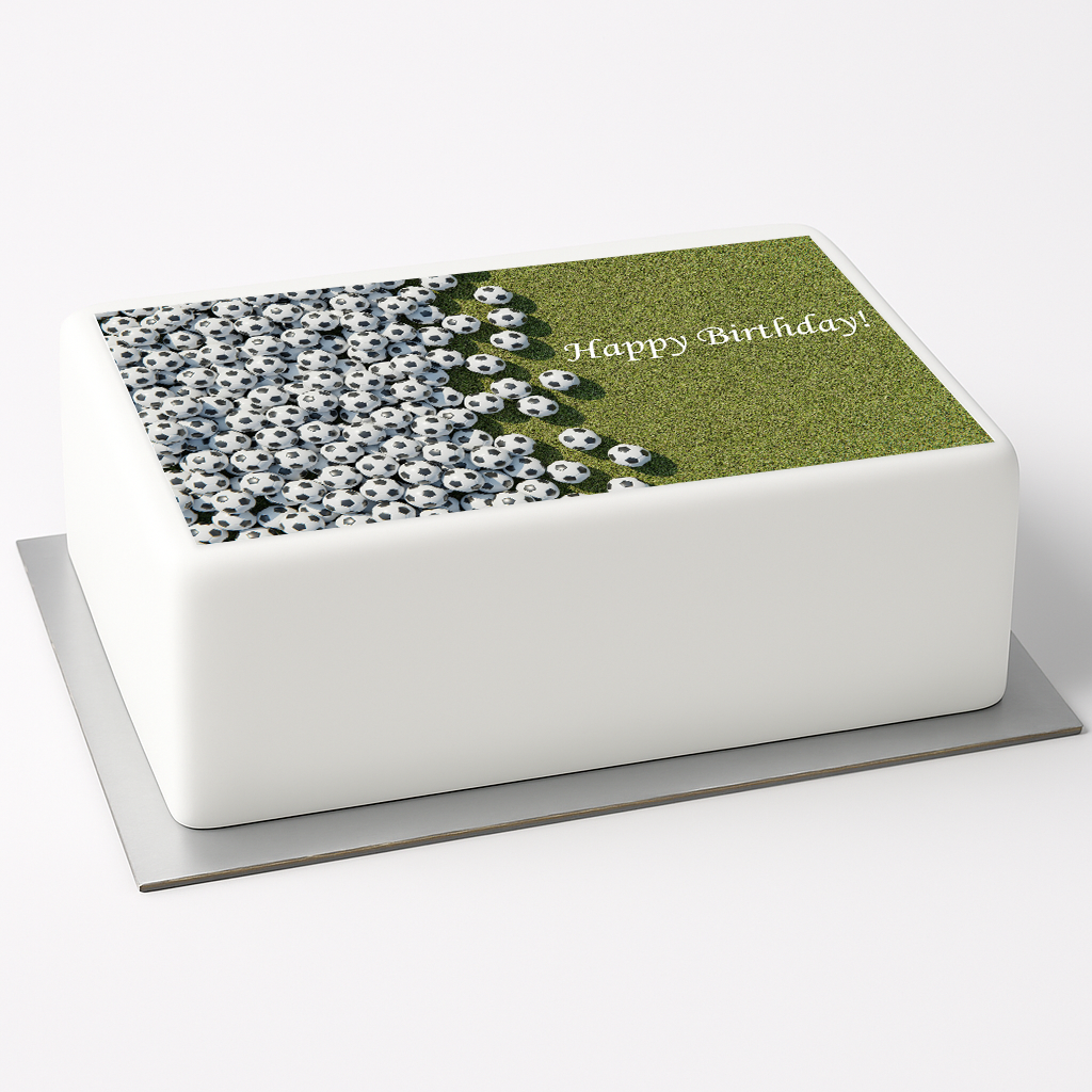 Tortenaufleger Fussball