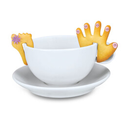 Ausstecher Schilderpfosten / Tassenkeks 5 cm