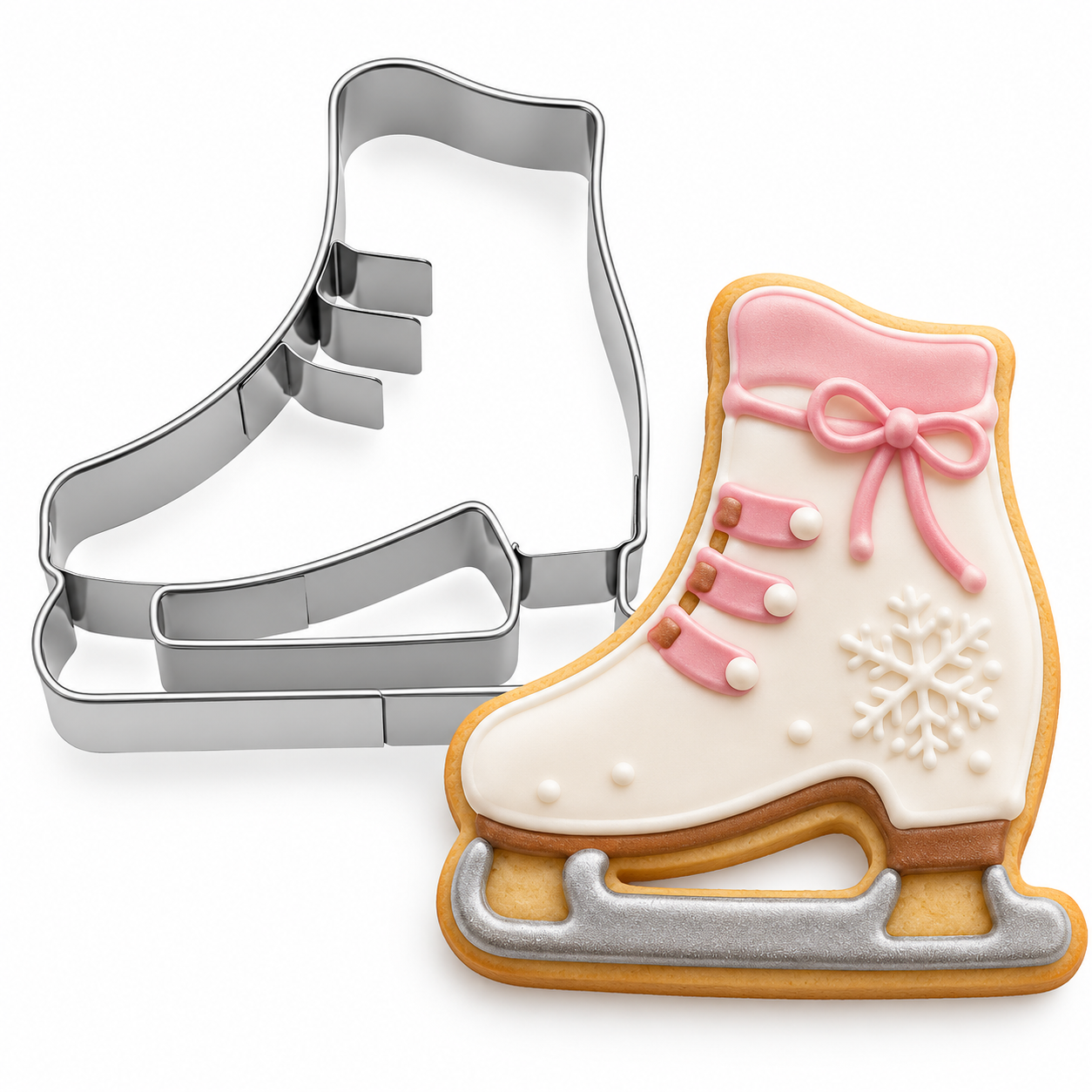 Ausstecher Schlittschuh