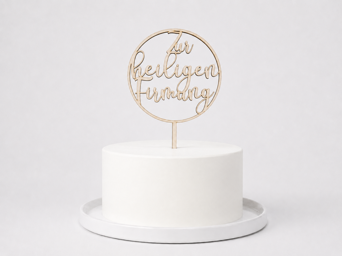 Cake Topper Zur heiligen Firmung T3