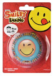 Cupcake Förmchen Smiley