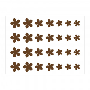 Aufstreichmatte Blume CHASIL 34 