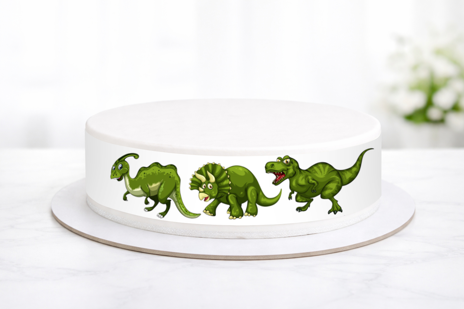 Tortenband Dinosaurier