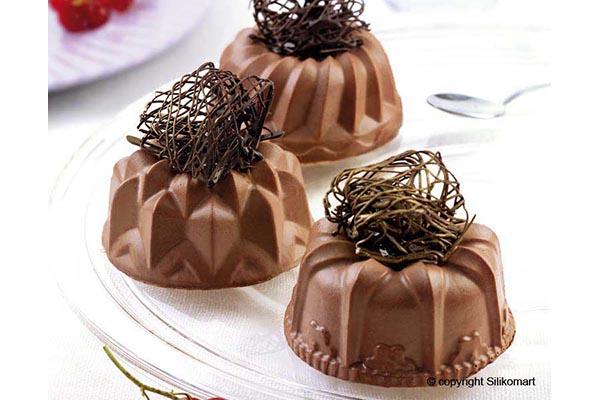 Silikomart® SF061 Fantasy Silikonform – vielseitige Silikon-Backform mit 6 Fantasy-Motiven