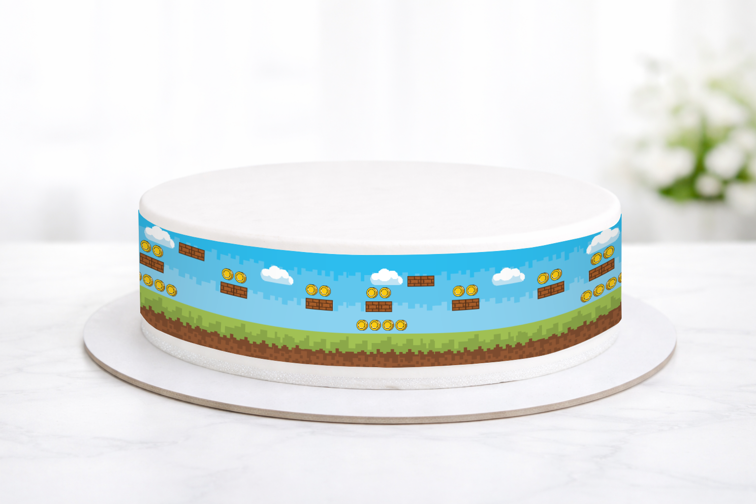 Tortenband Videospiel / Gaming-Design