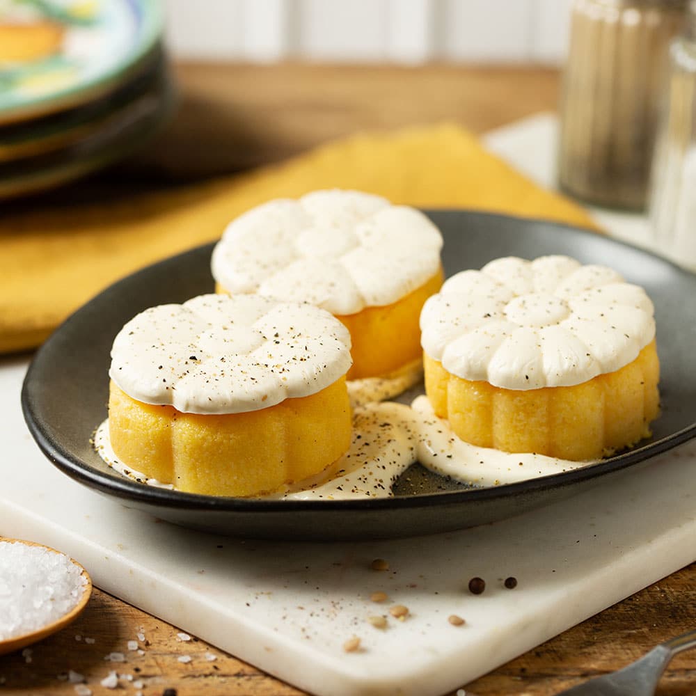 Silikonform Duo Fiore – 2er Set mit 6 Mulden für süße & herzhafte Kreationen