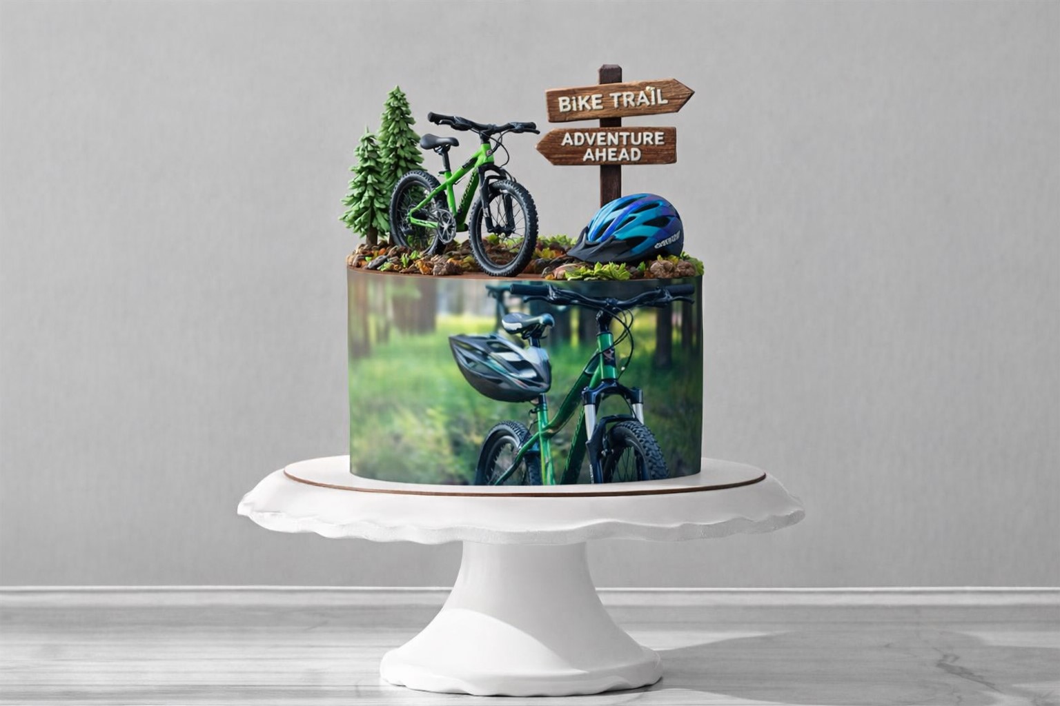 Deko Fondant Fahrrad