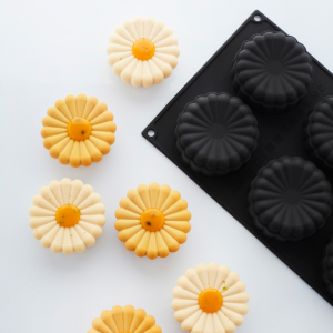 Martellato Mama Silikonform für 6 Monoporzionen Dessertform 91 ml