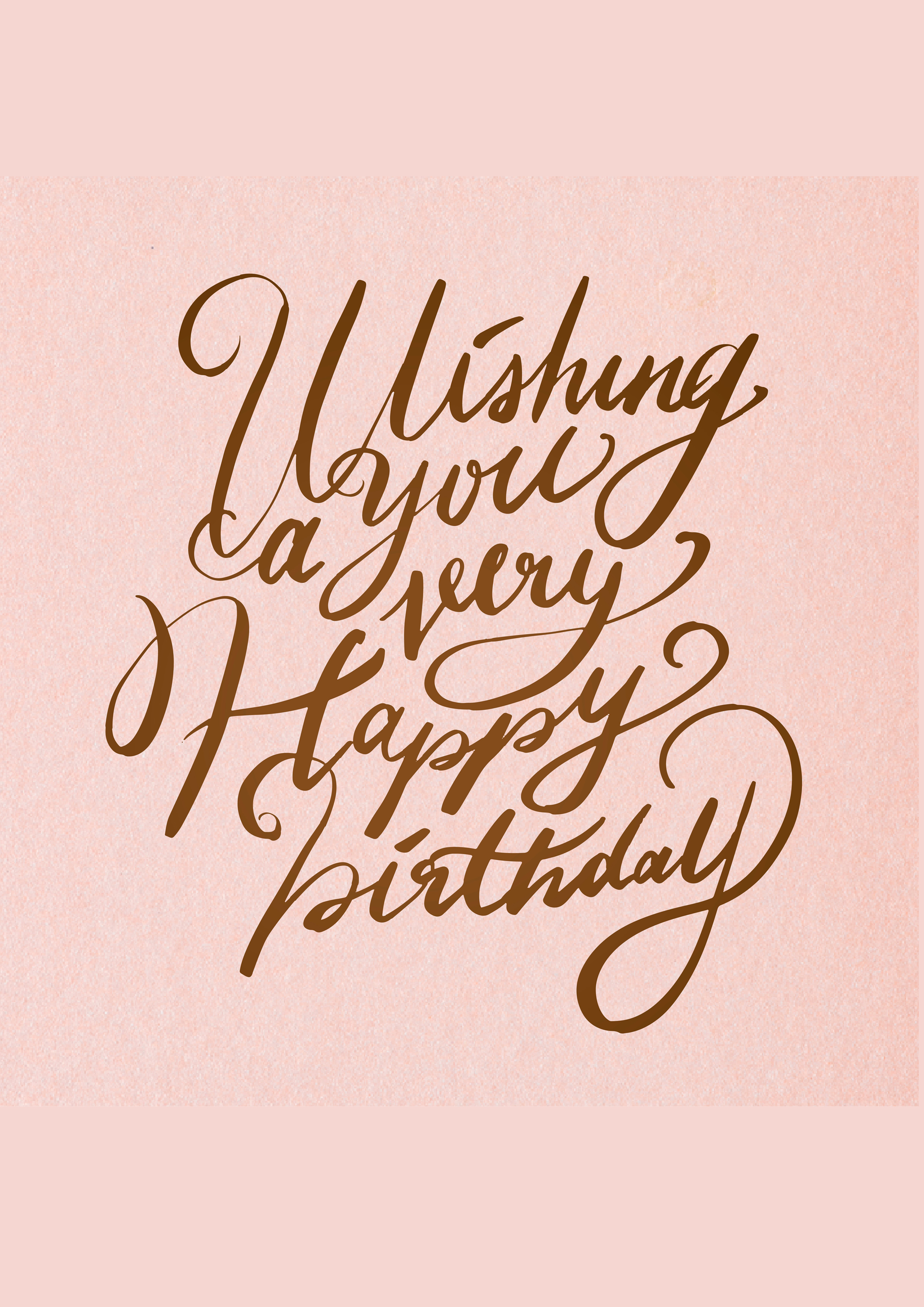 Rouladendekor Happy Birthday  