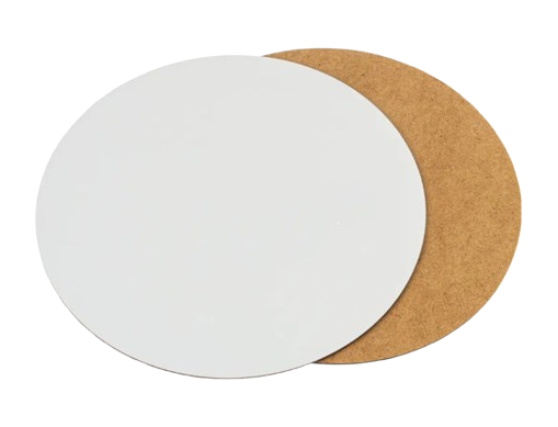 Tortenplatte Weiß – Ø 24 cm, 3 mm stark – Wiederverwendbar & Stabil
