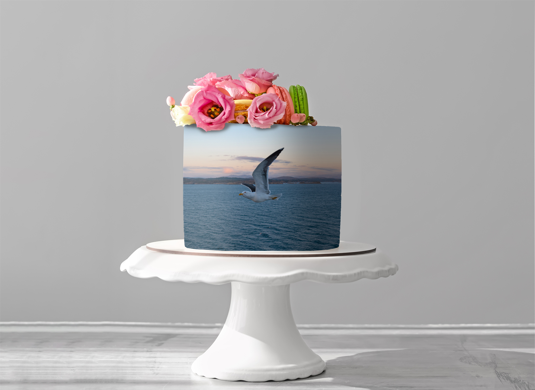 Deko Fondant Möwe