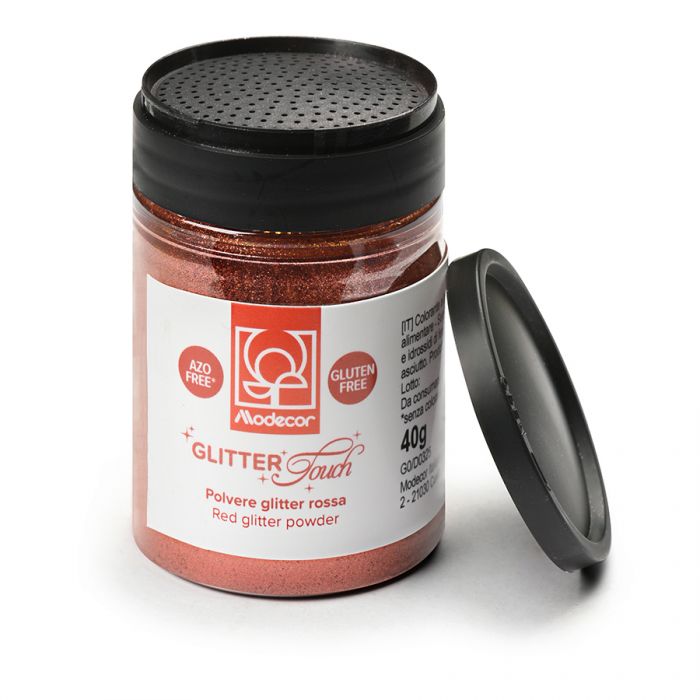 Rot Glitzer Pulver 40 g