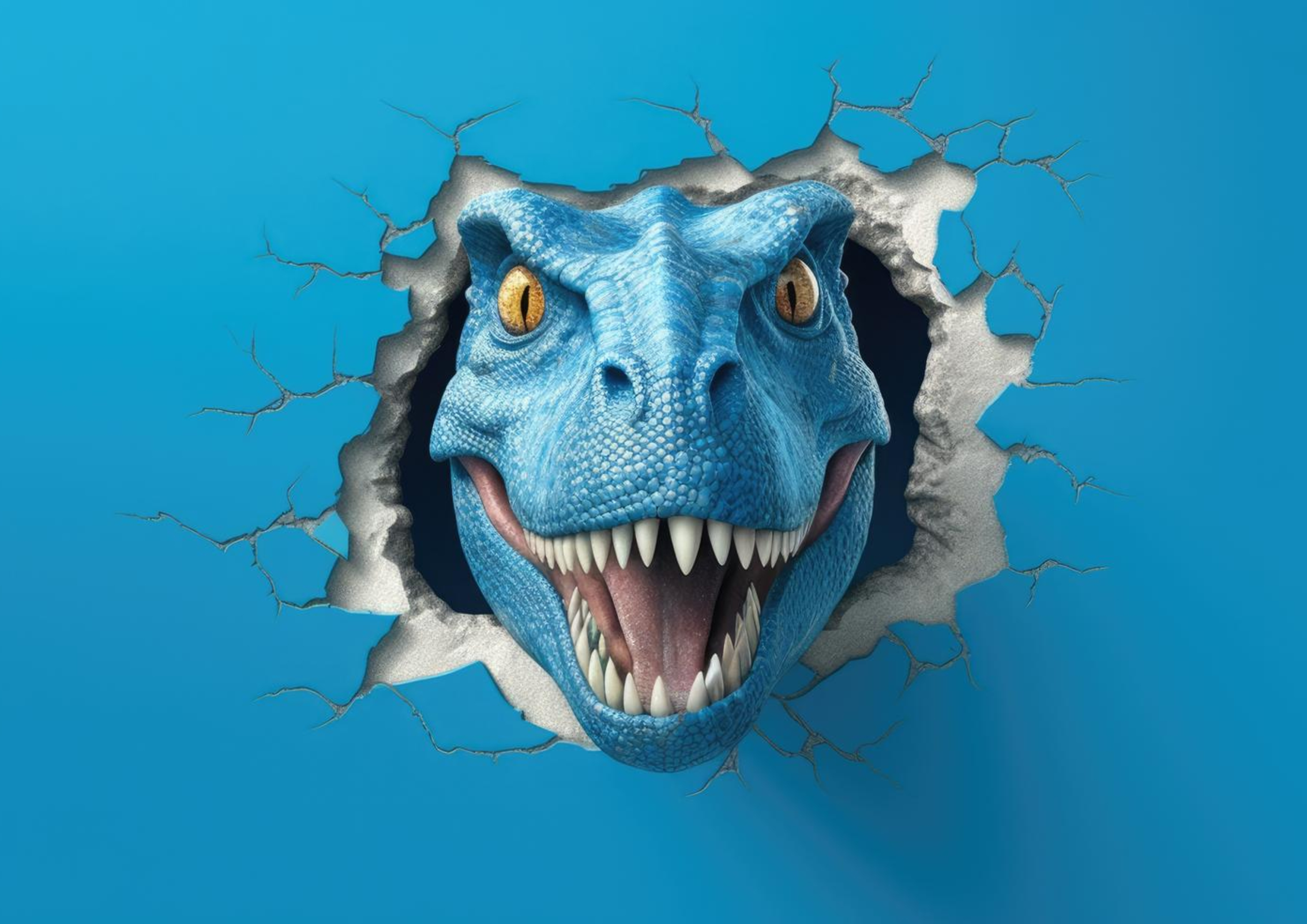 Deko Fondant Dinosaurier  