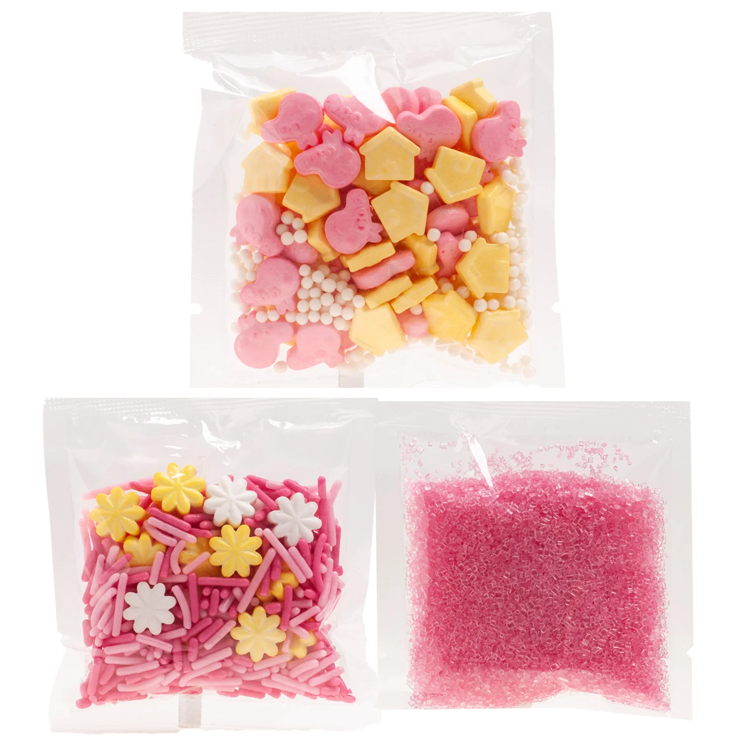 Peppa Pig Streusel Mix 70 g – 3-fach Zuckerdekor für Torten & Cupcakes