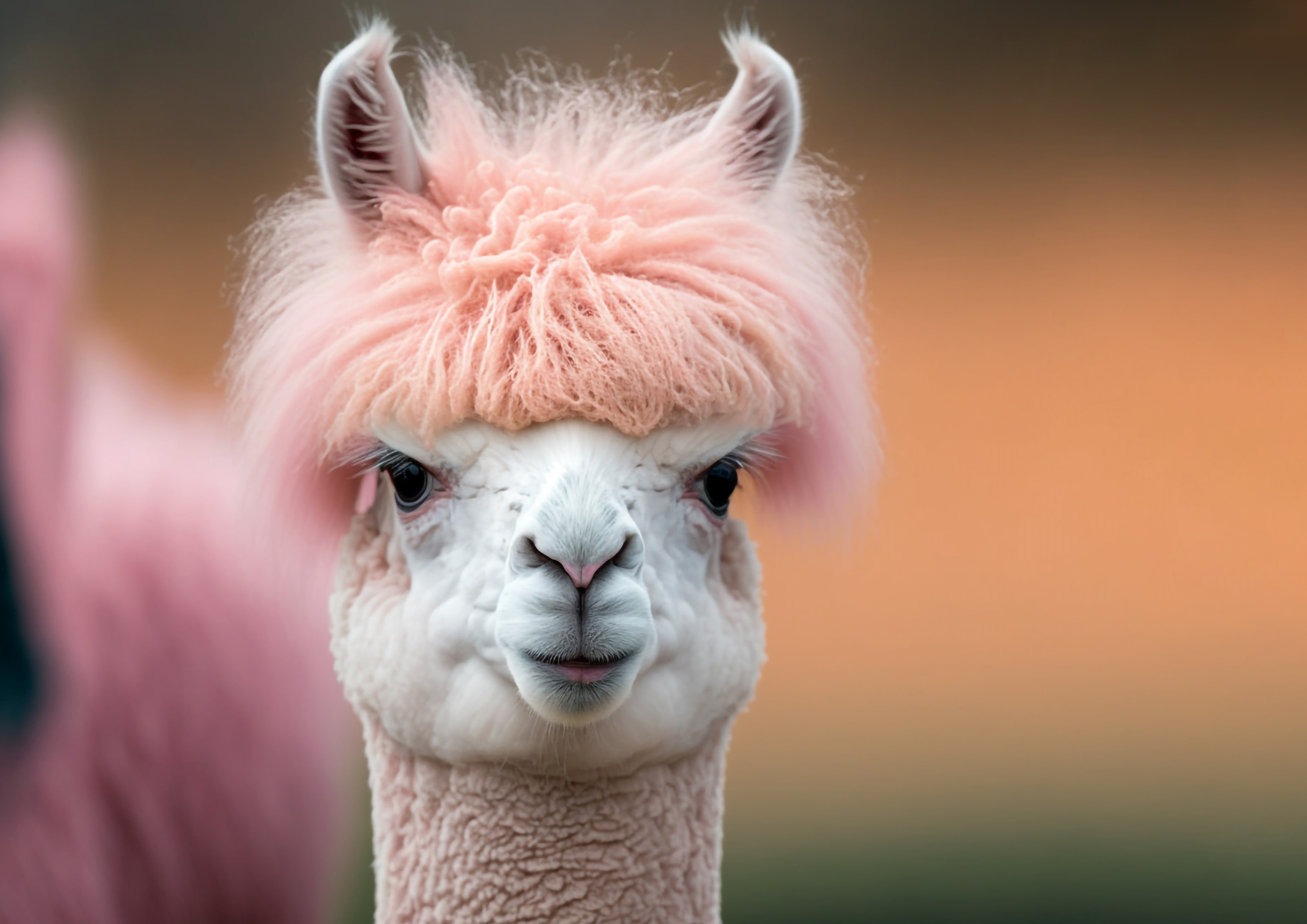 Deko Fondant Lama Alpaka