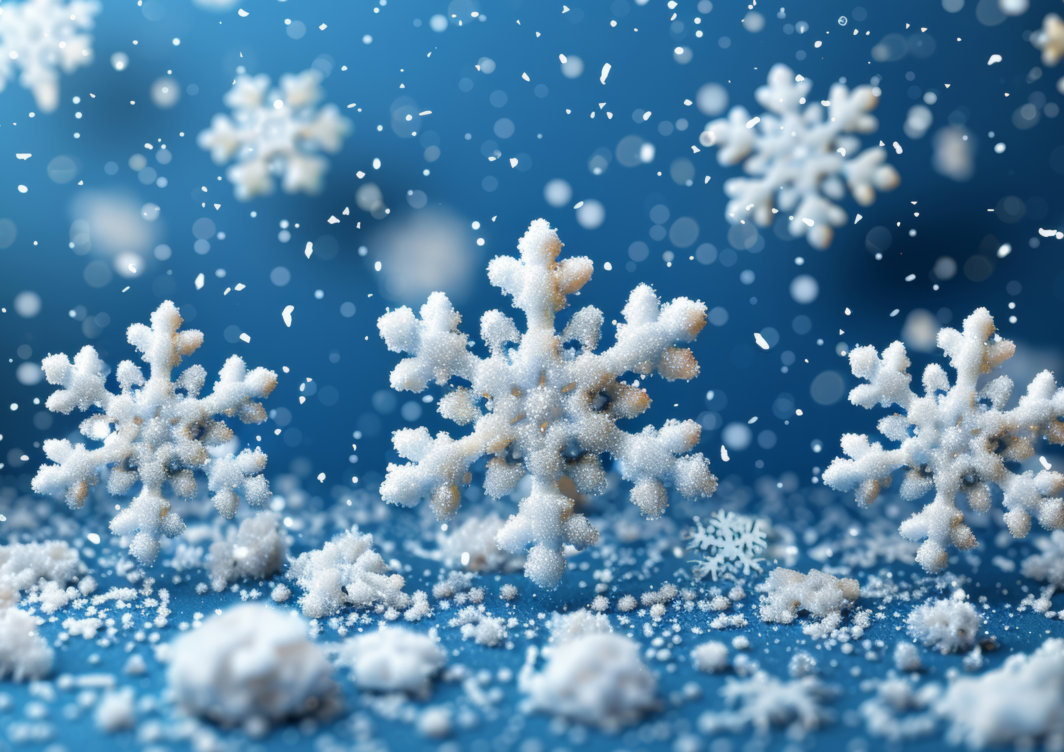 Deko Fondant Schneeflocken