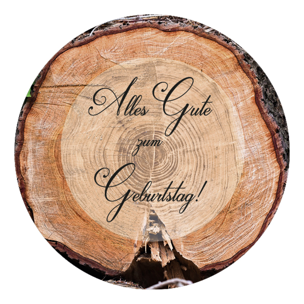 Tortenbild Geburtstag Oblate 19 cm