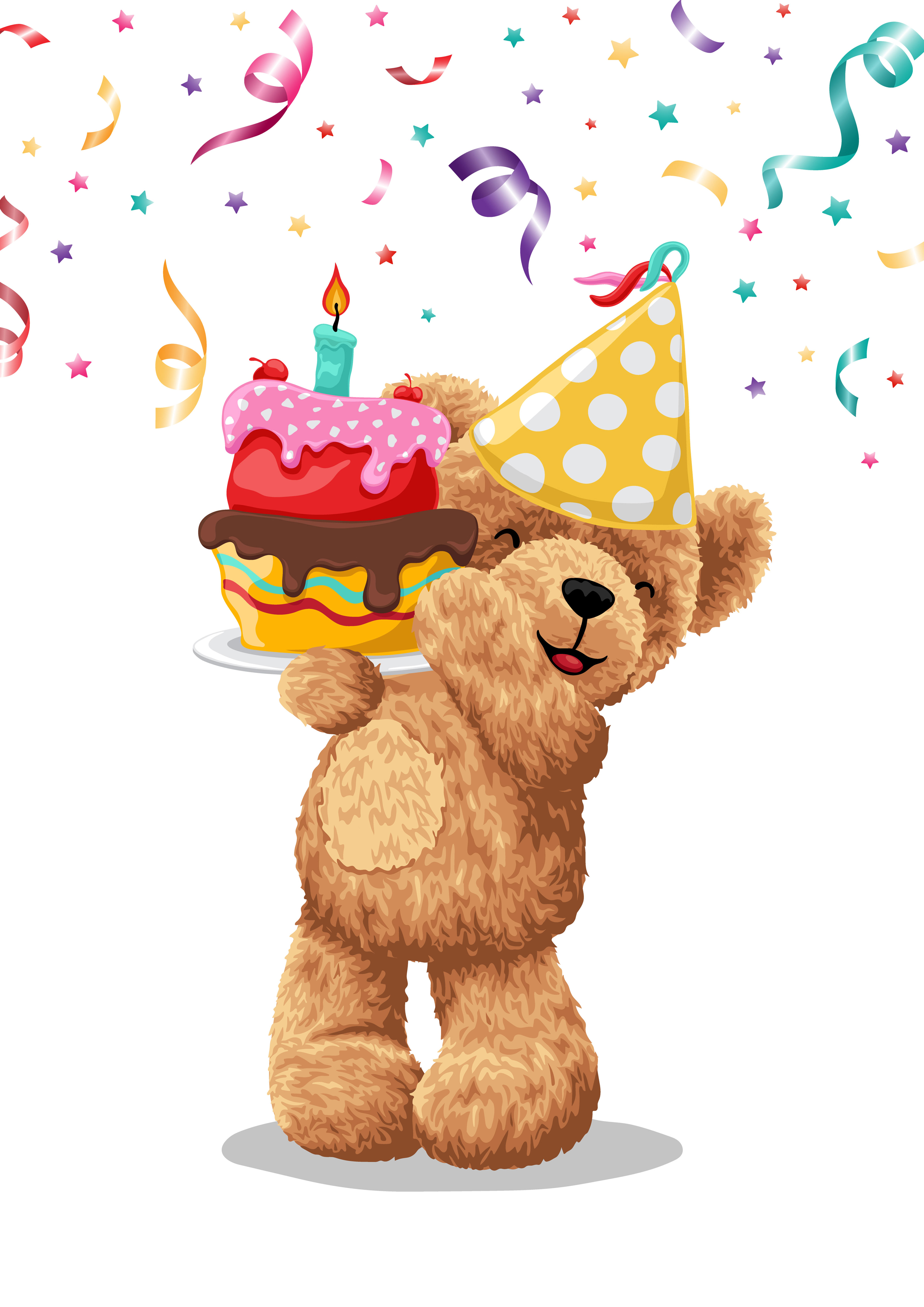 Rouladendekor Happy Birthday  