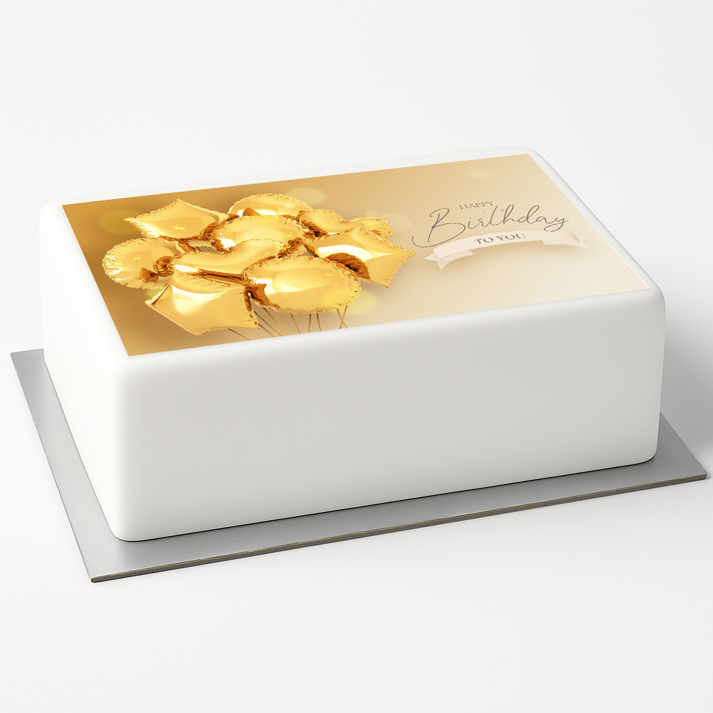 Tortenaufleger Geburtstag