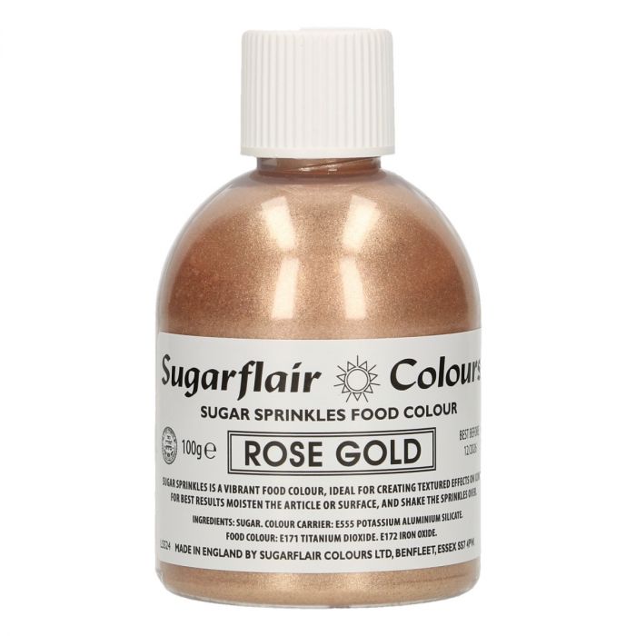 Sugarflair Streusel Rose Gold