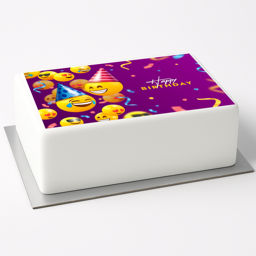 Tortenaufleger Happy Birthday