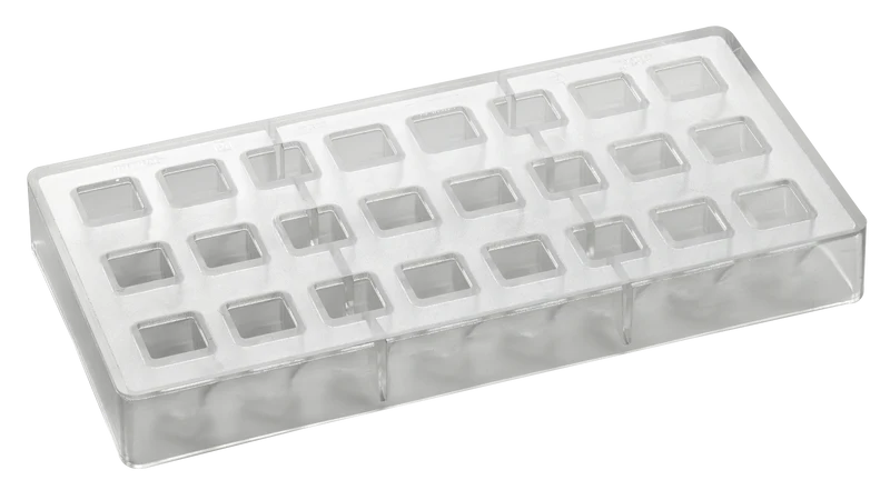 Pavoni Pralinenform PC23 – Polycarbonatform für moderne Schokoladenpralinen