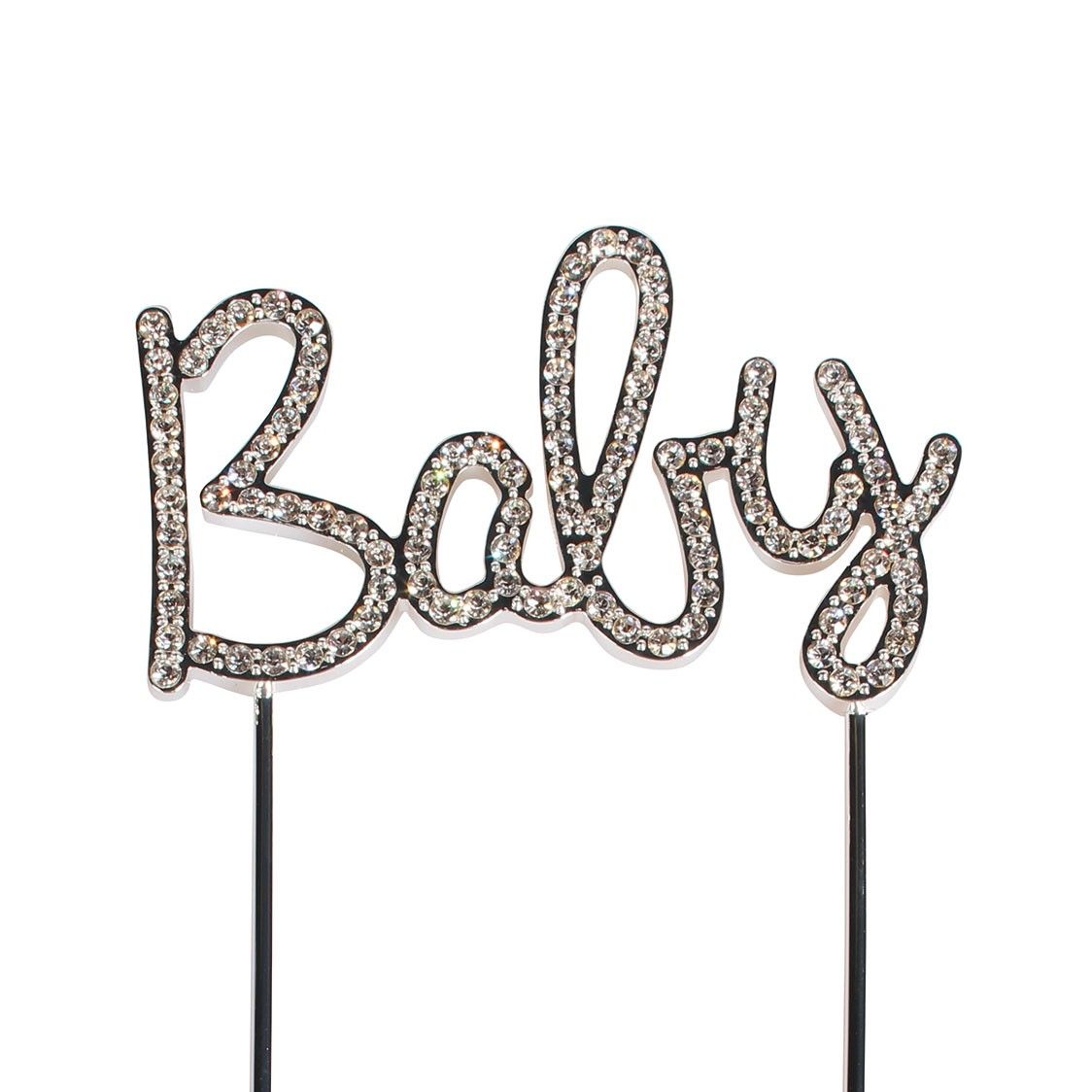 Cake Topper Baby Diamanten