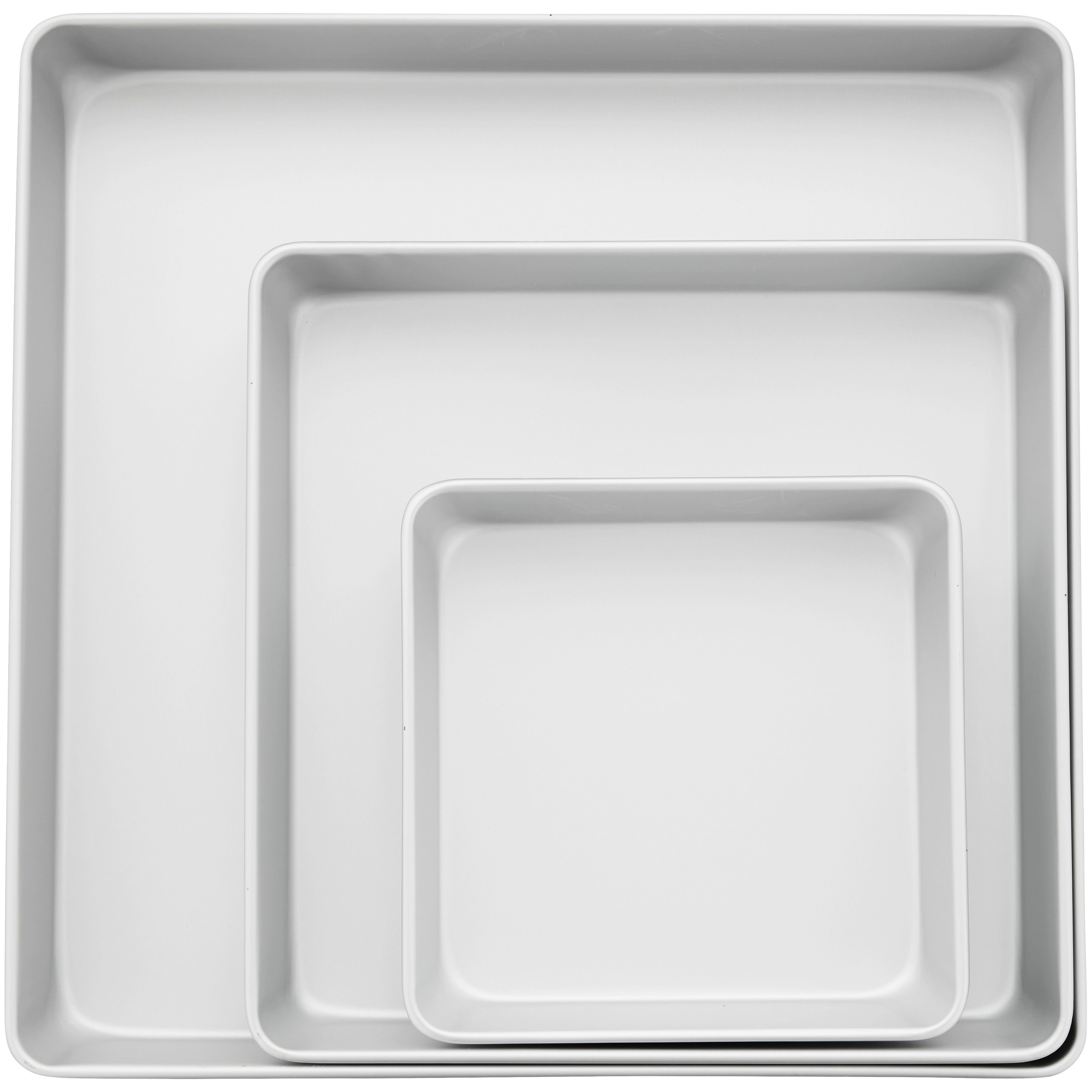 Wilton Performance Pans® Quadratische Kuchenformen Set/3