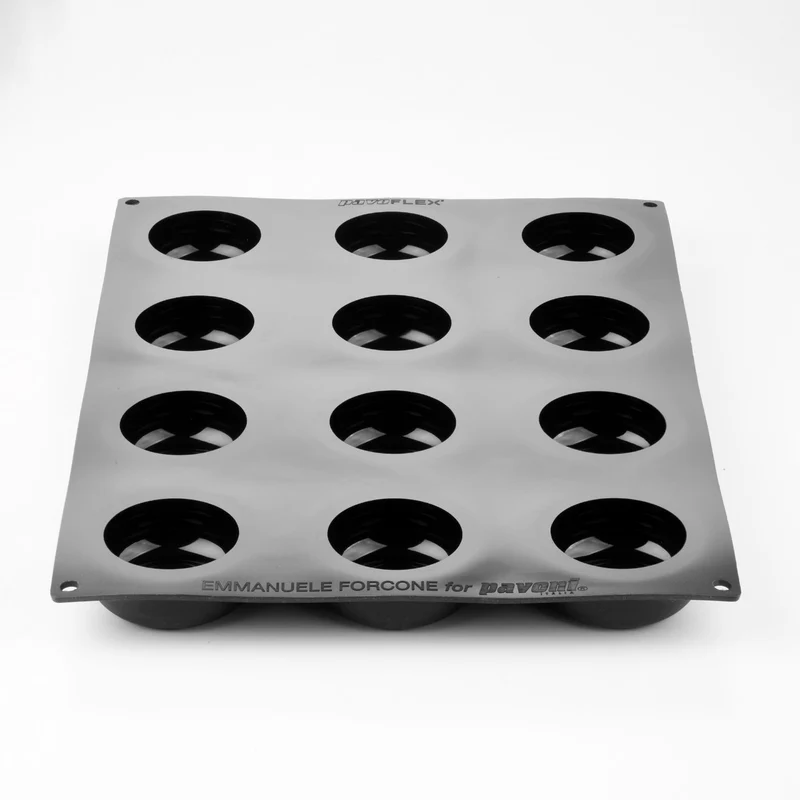 Pavoni Silikonform C’est la vie PX43122 – Monoporzionenform mit 12 Mulden