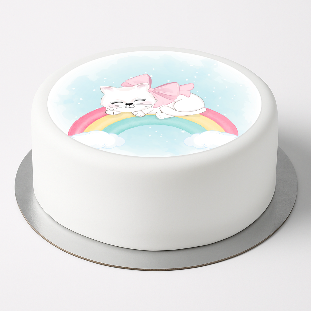 Tortenaufleger Katze