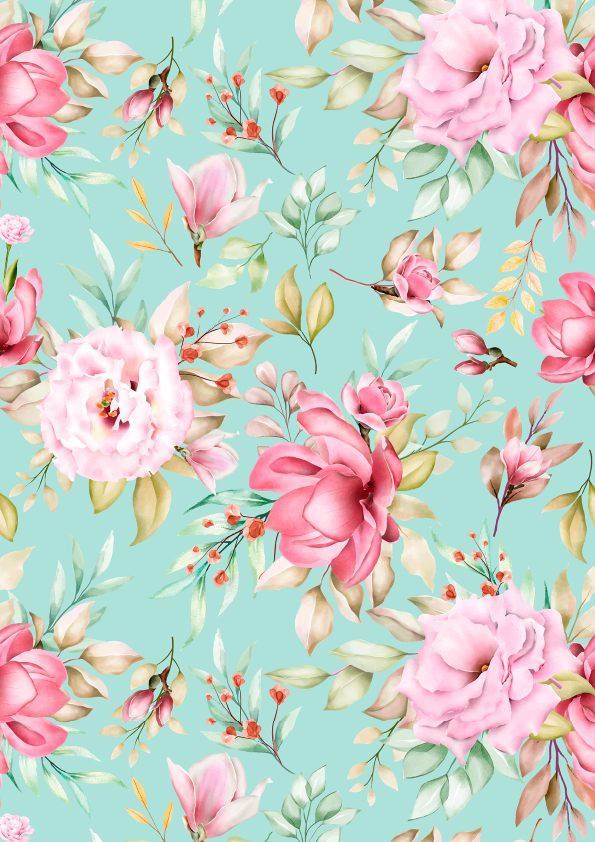 Wafer Paper / Oblatenpapier Blumen