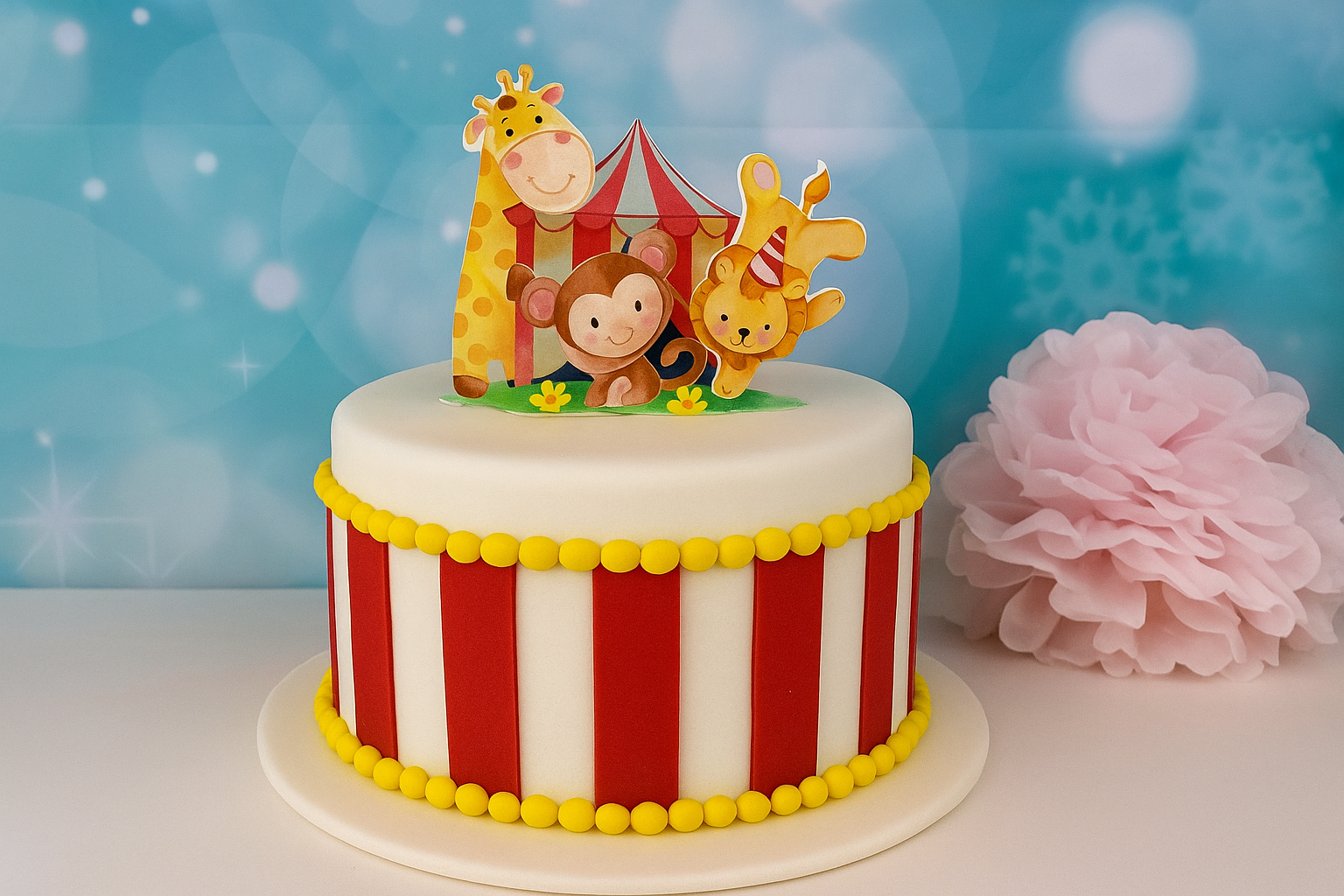 Cake Topper Zirkus