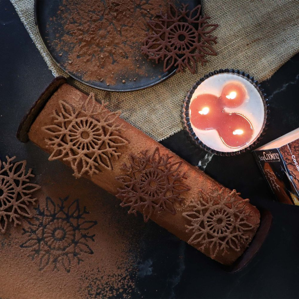Kakao-Velvetpulver mit Glitzer 80 g | ScrapCooking