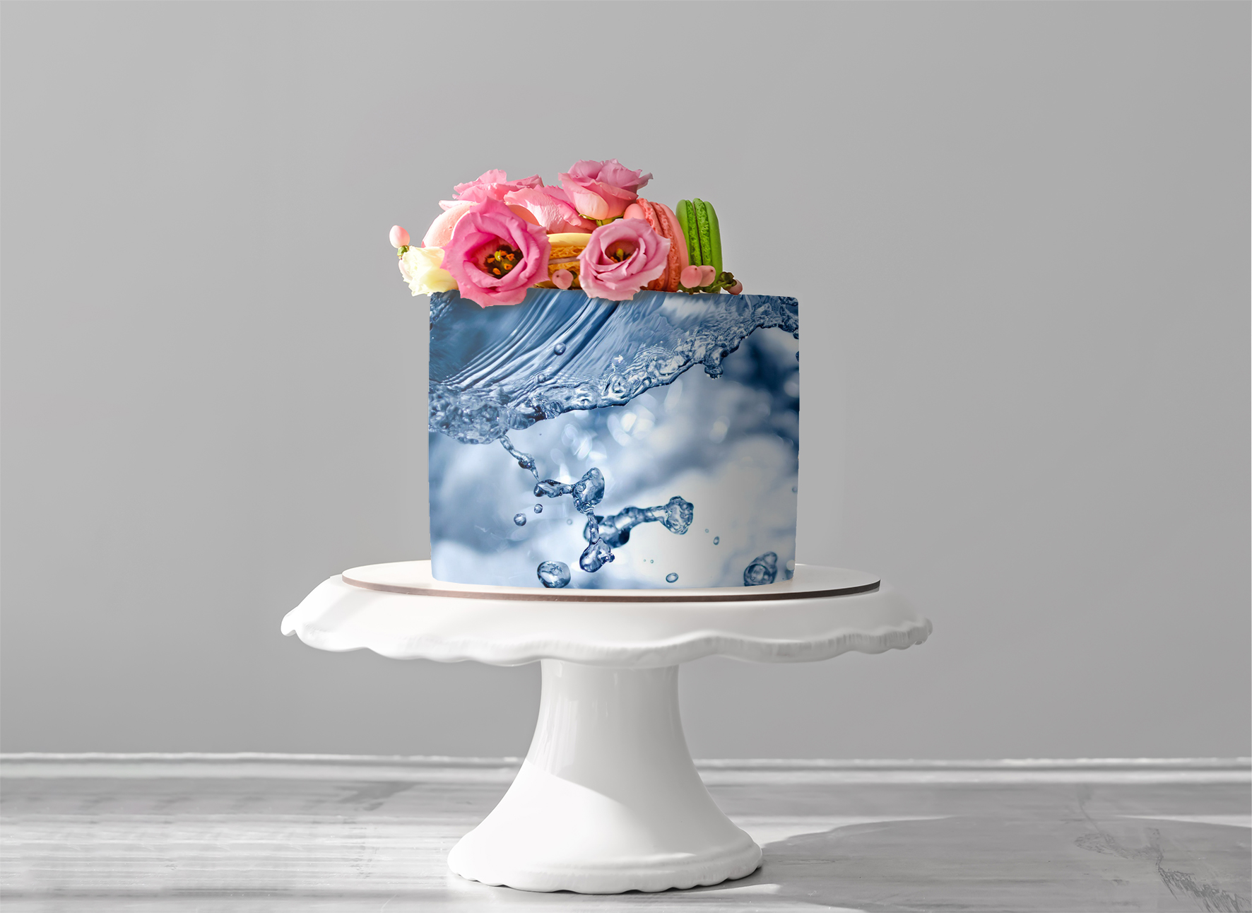 Deko Fondant Wasser
