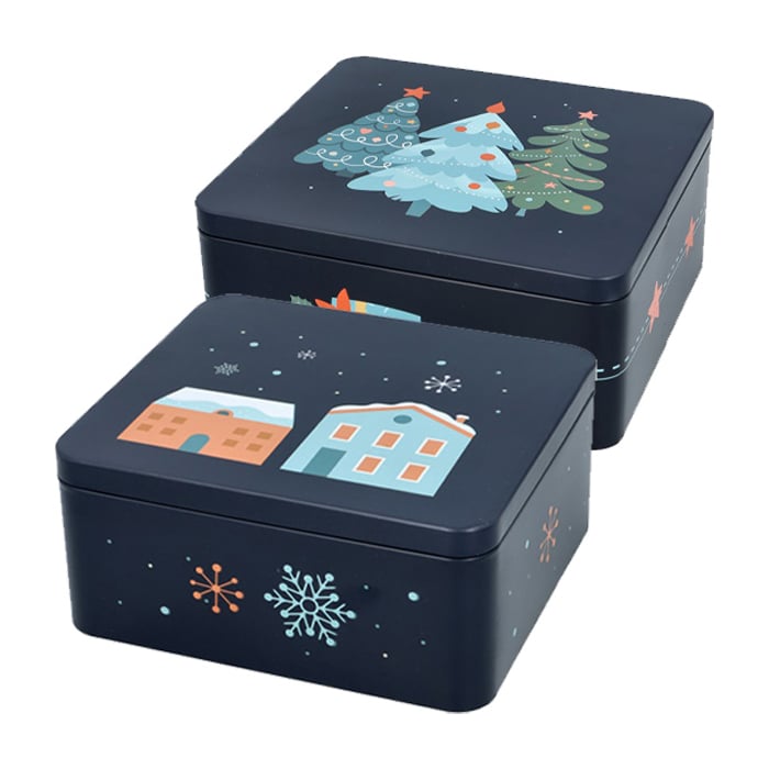 Gebäckdosen-Set „Christmas Night“
