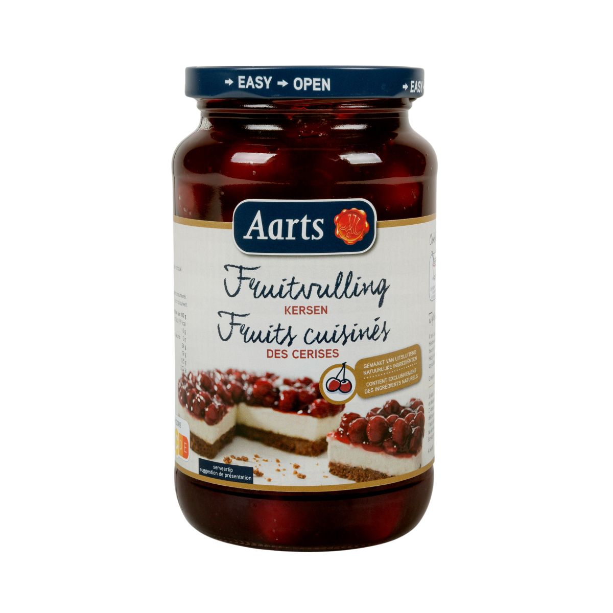 Aarts Fruchtfüllung Kirsche 580 ml – gebrauchsfertige Tortenfüllung