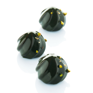 Martellato Harmony Silikonform BlackSil – Wellenform für 6 Monoporzionen