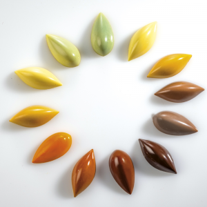 Profi Gussform Pralinenform Bloom MA1012 von Martellato – Schokoladenform für blütenförmige Pralinen