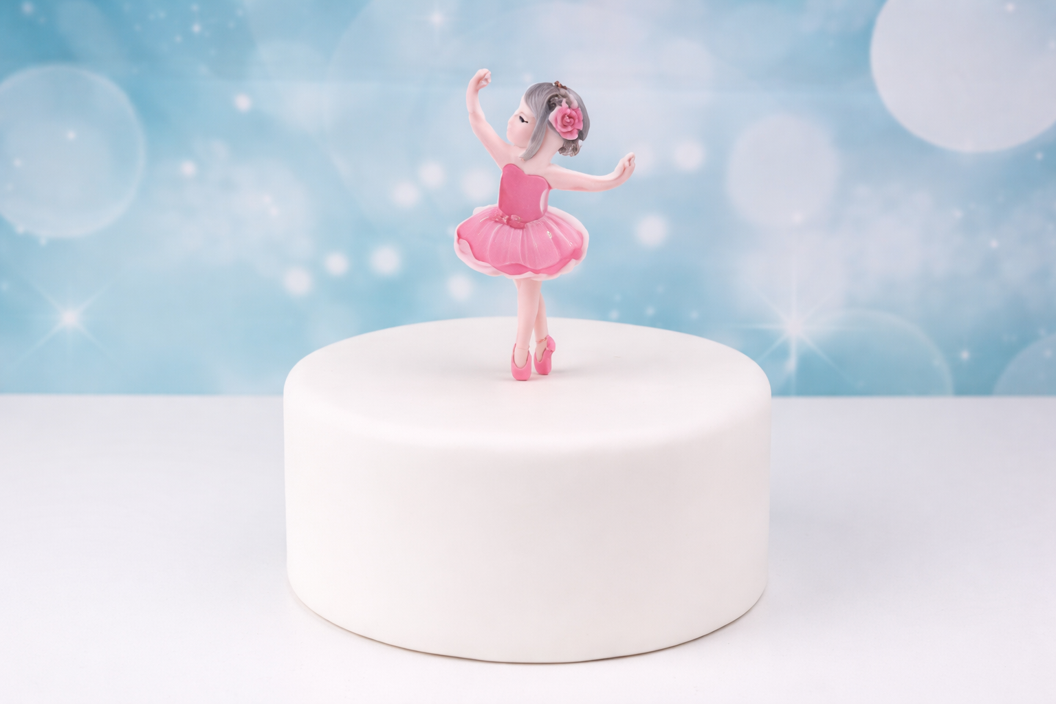 Cake Topper Ballerina – Tortendeko für Mädchen Geburtstag & Ballett-Mottoparty
