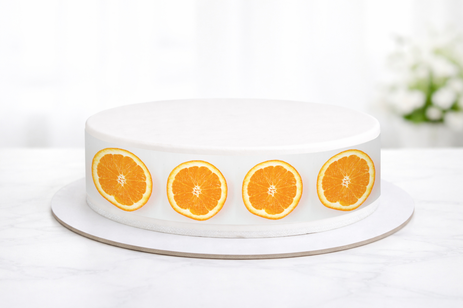 Tortenband Orange