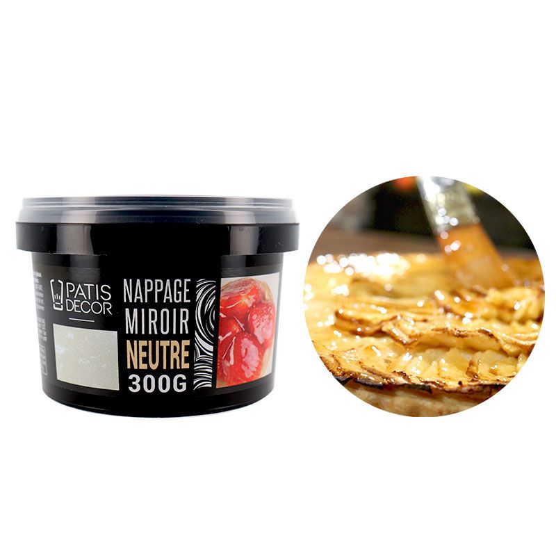 Neutrale Tortenglasur für Glanz, Halt & Schutz
