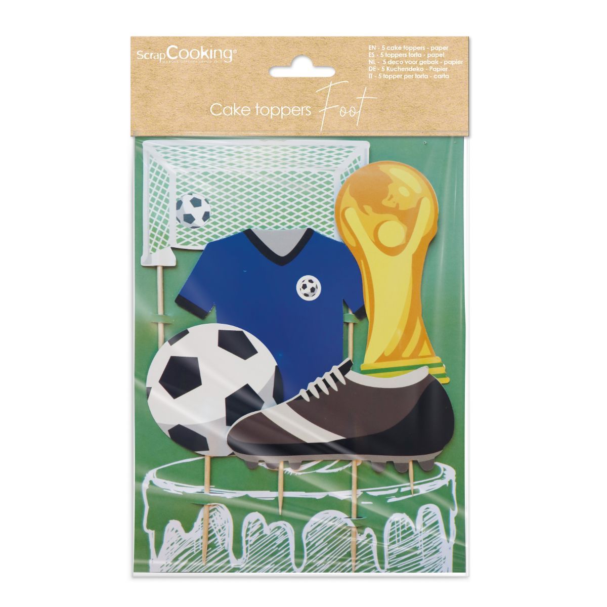 Caketopper Fußball