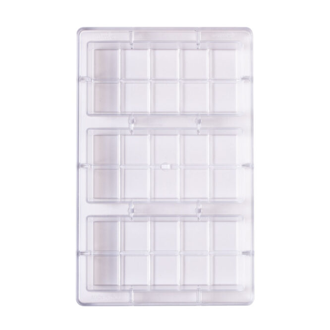 Dubai Dreifach-Schokoladentafel – Profi Gussform 