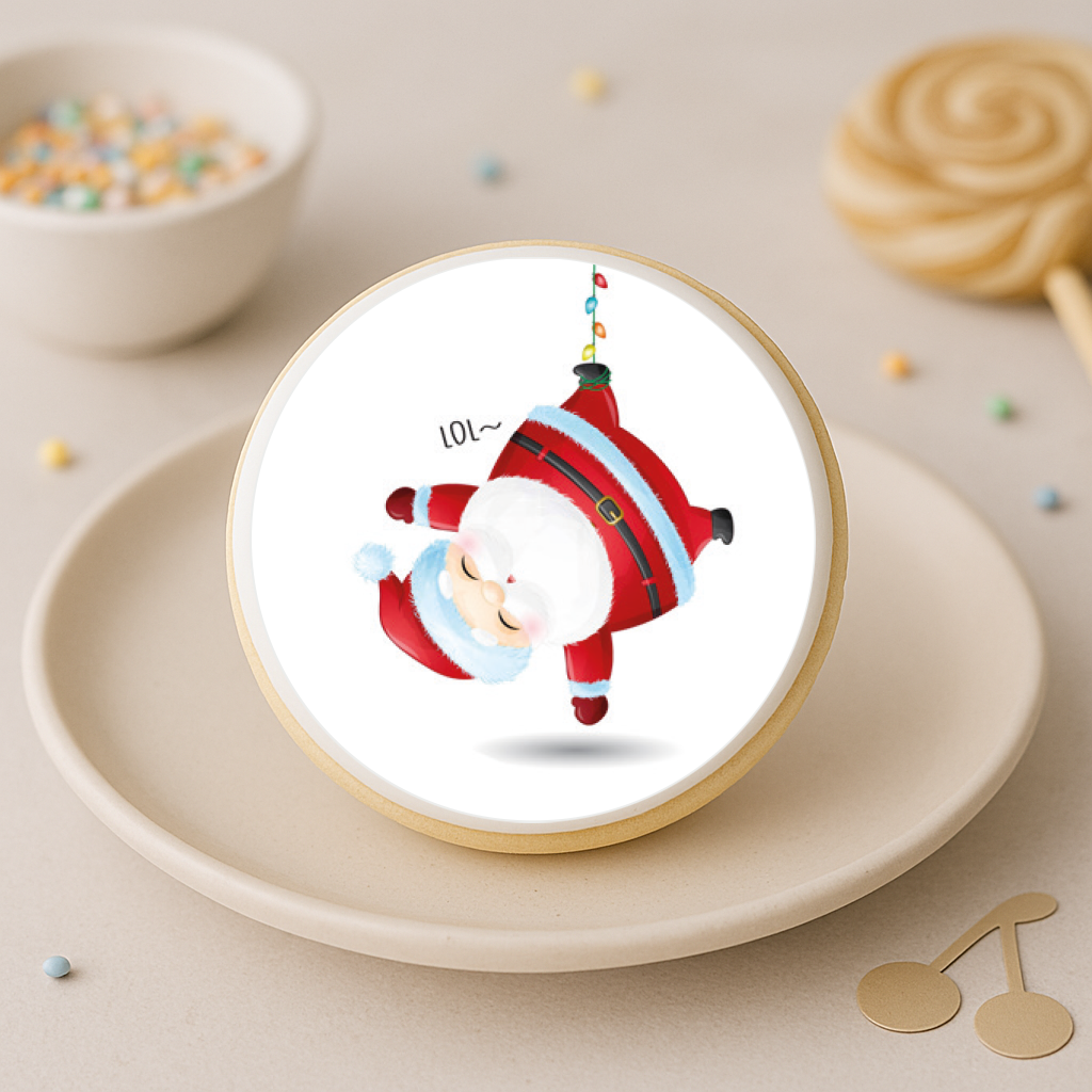 Keksaufleger Weihnachtsmann