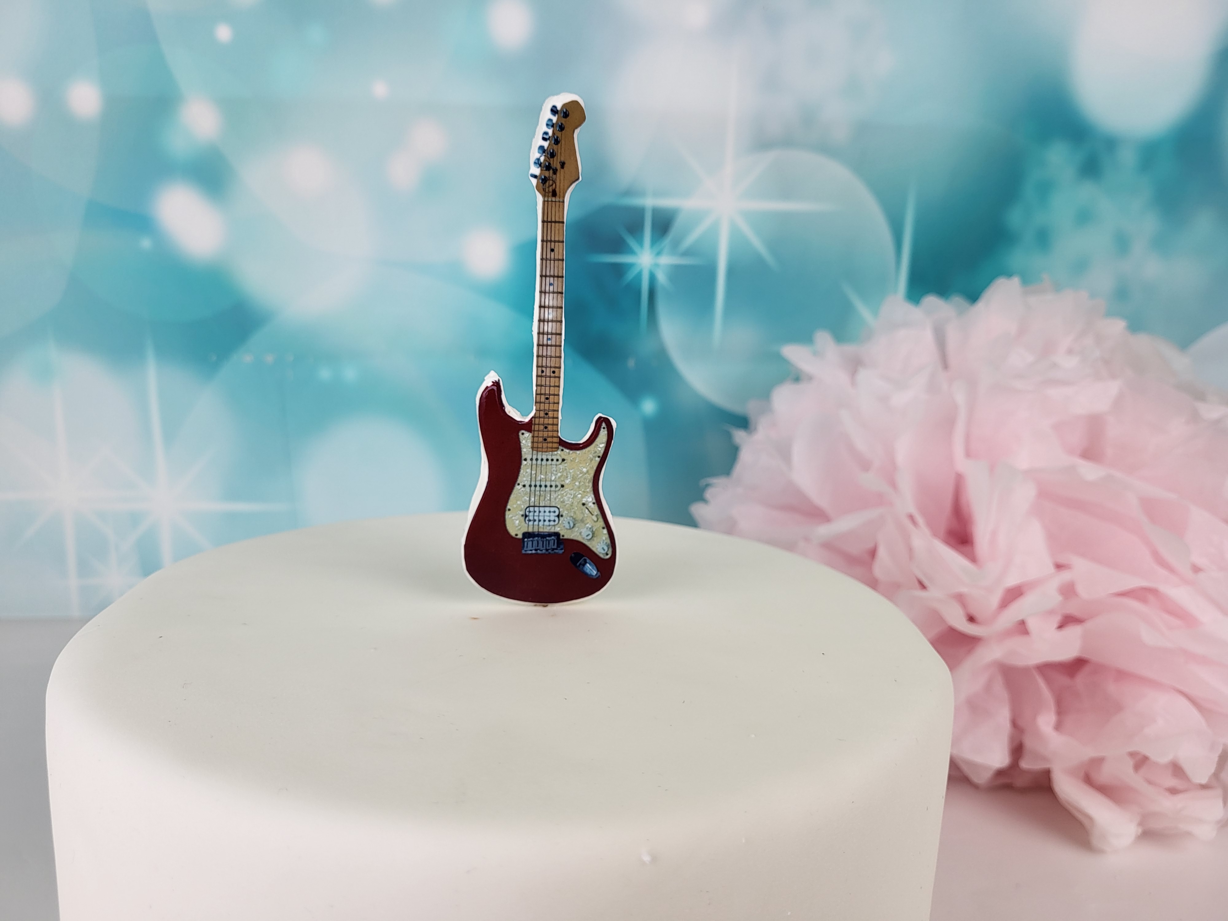 Cake Topper E-Gitarre