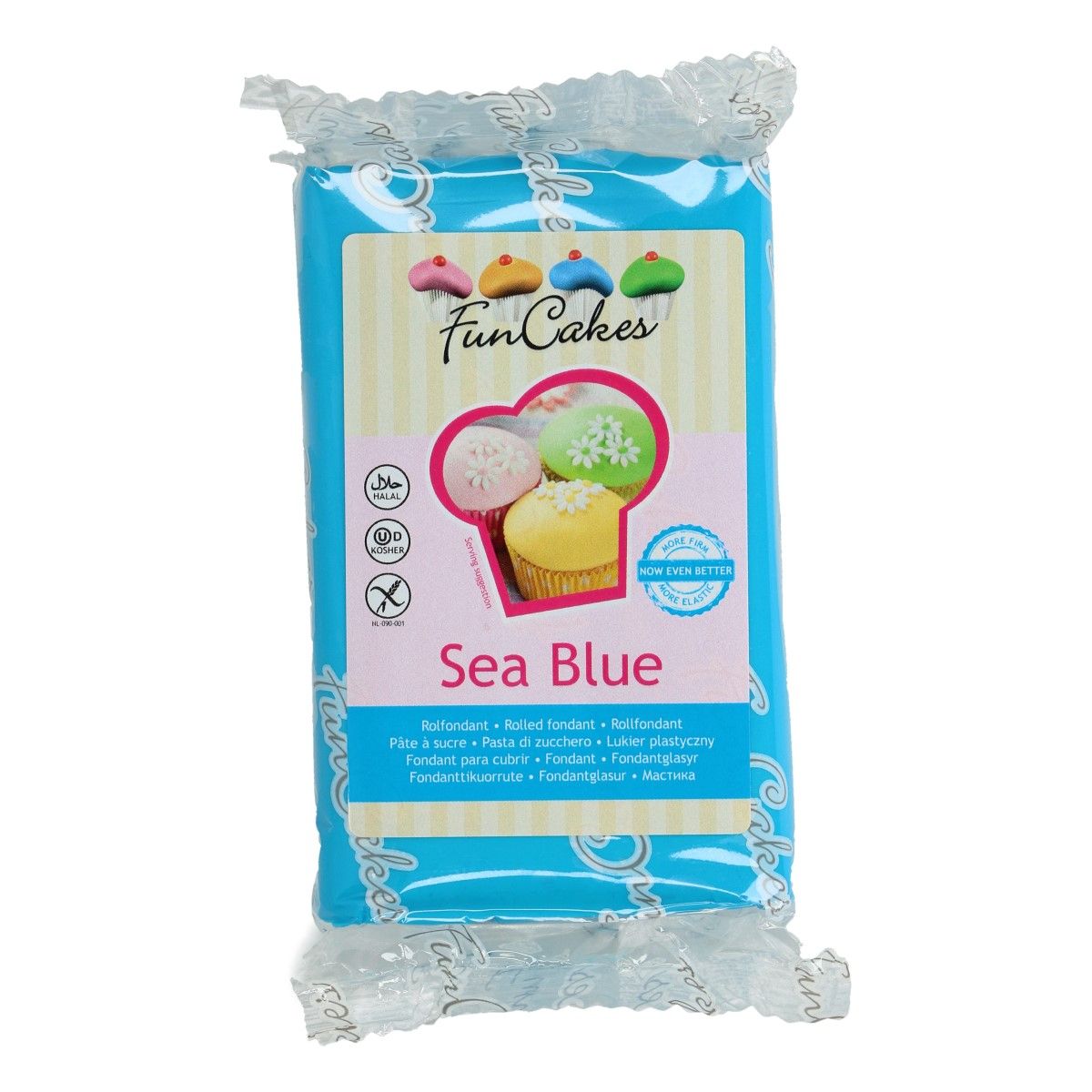 Rollfondant sea blue 250g