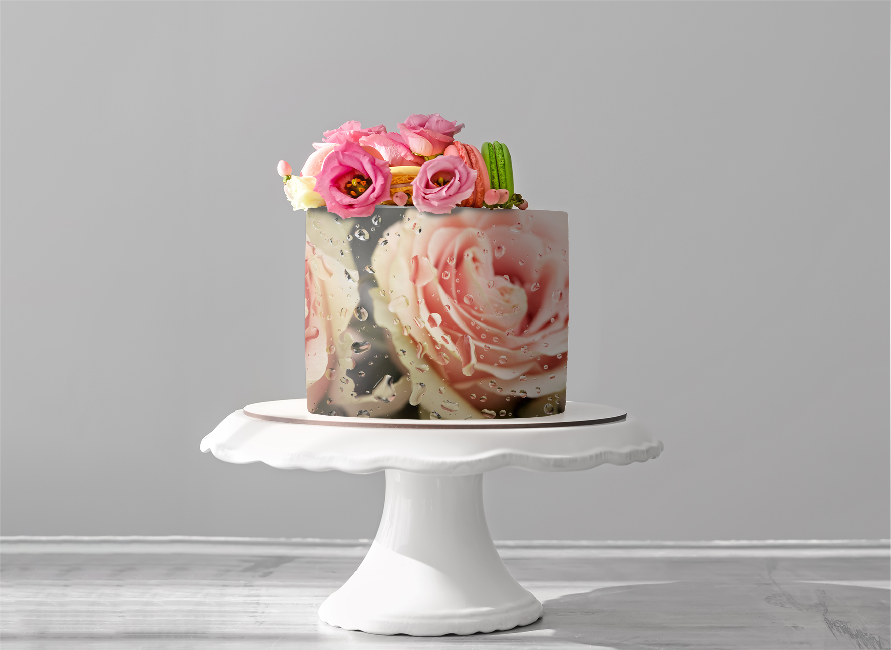 Deko Fondant Rose