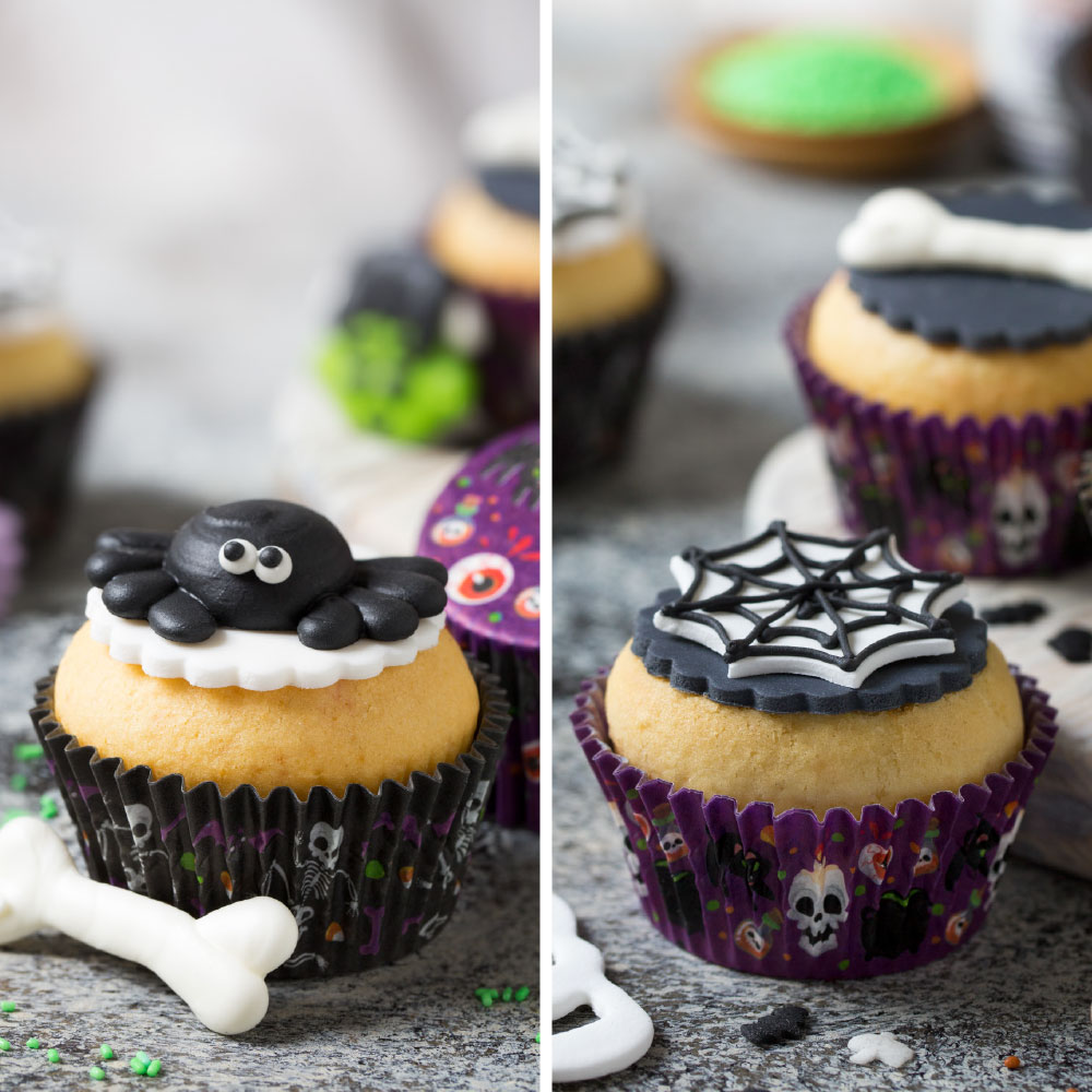 Cupcake Papierförmchen Halloween Ø 5 cm | 36 Stk.